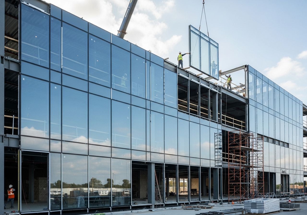 Vidrios para Obras